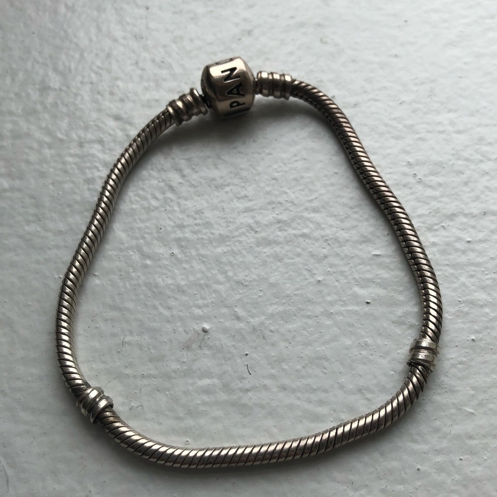 Pandora 7.5 inch silver bracelet
